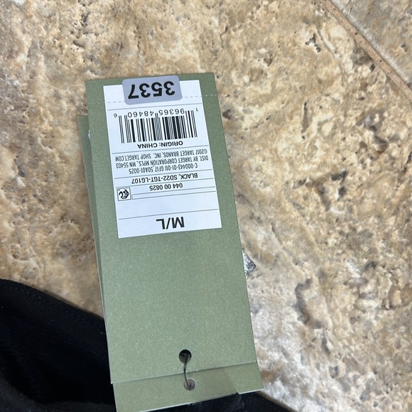 Men’s Hybrid Touch With Thinsulate Gloves Goodfellow & Co Black M/L NWT - Picture 3 of 3